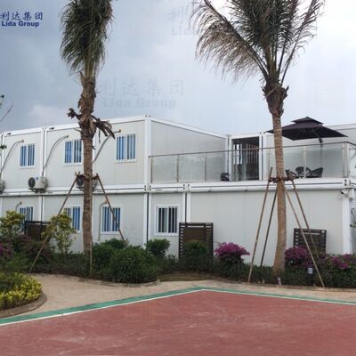 Insulated Pre Fab Container Homes Temporary Accommodation Prefabricated Containers