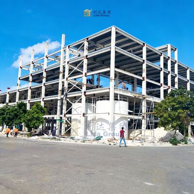 Workshop Framework Heavy Steel Construction 5980mm SGS Quick Build Warehouse