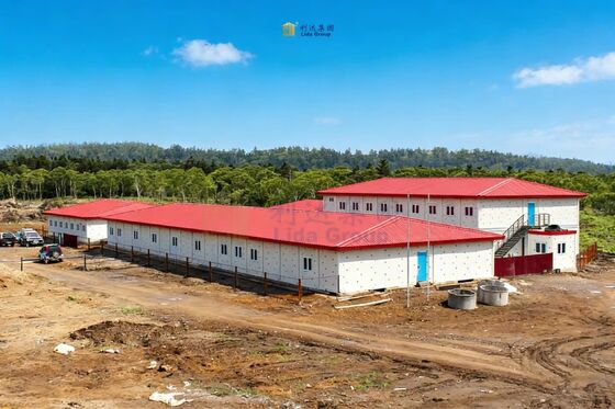 Commercial Flat Pack Prefab House 20ft 40ft Portable Container Homes