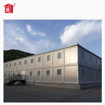 Waterproof Shockproof Mobile Container House Worker Dormitory Prefab Steel Structure Building