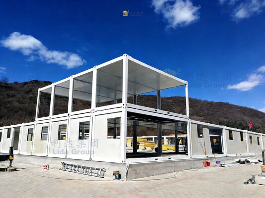 Stylish Spacious  Prefab Storage Container Homes Q345 Expandable Prefab Homes