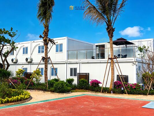 5800 X 5980 X 2580mm Prefab Container House 4000kg Waterproof Modular Container House