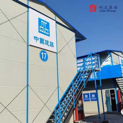 کیفیت  5.56m 6.23m 8.28m Prefabricated K House Portable Home Container Sound Insulated کارخانه