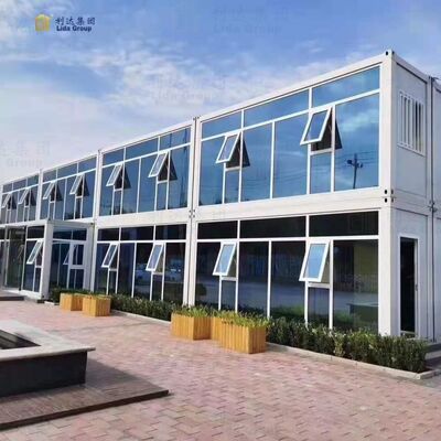 کیفیت  ISO9001 Expandable Container House 0.5KN/M2 18mm Flooring Container House Building کارخانه