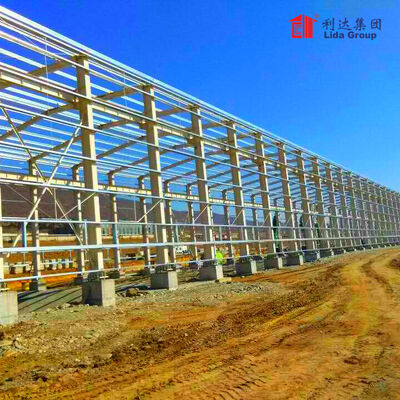 Prefabricated Steel Structure Constructions Heavy Duty Space Saving Design