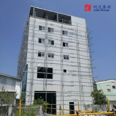 Eco Heavy Structural Steel Fabrication Lightweight Shockproof  Modular Container Homes