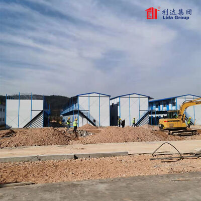 Expandable Prefabricated K House Mining Camp  Prefab House Shipping Container 20 Ft