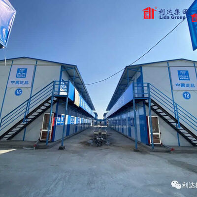 5.56m 6.23m 8.28m Prefabricated K House Portable Home Container Sound Insulated