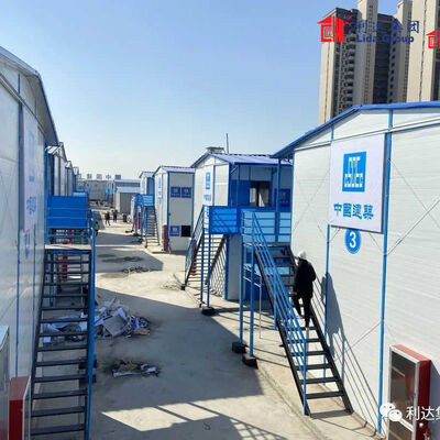 20FT 40FT T Model Prefab House Sandwich Panel Steel Prefabricated House ISO45001