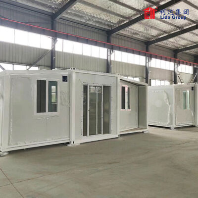 ISO14001 Prefab Expandable House 5800mm 40ft Expandable Container House Usa