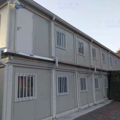 Weather Resistant Mobile Container House 20ft Oil Gas Field Office Mobile Prefabricated Houses
