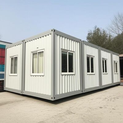 ISO14001 Prefab Expandable House 5800mm 40ft Expandable Container House Usa