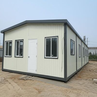 Folding Mobile Prefabricated Modular Container House Shockproof Prefabricated Steel Structure