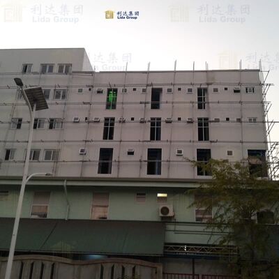 Weather Resistant Heavy Steel Structure Waterproof Anti Rust Premade Container House