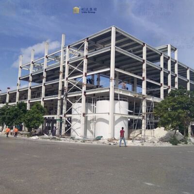 Earthquake Resistant Large Span Light Steel Structure for Quick Assembly Industrial Buildings