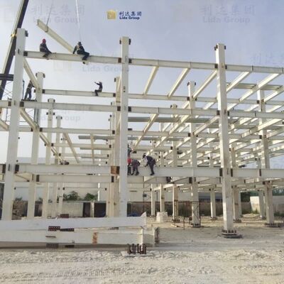 Fast Build Heavy Steel Structure  Industrial Infrastructure  Commercial Steel Buildings