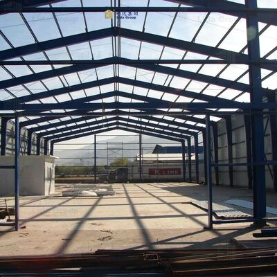 Waterproofing ASTM Light Steel Structure 1.5KN/M2 Steel Frame Buildings