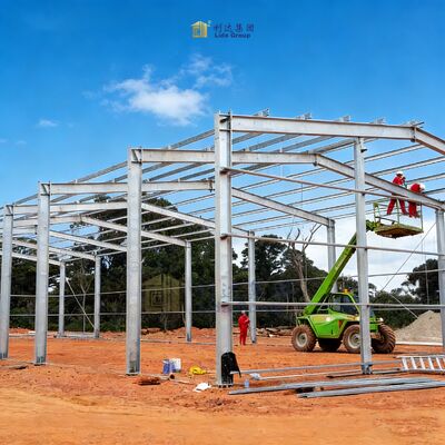 Earthquake Resistant Light Steel Structure Building with Quick Assembly and Cost-Effective Construction