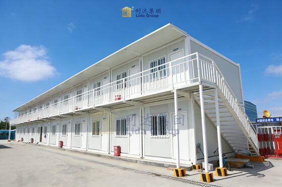 ISO9001 Flat Pack Container House 2580mm Custom Shipping Container Buildings