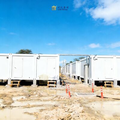 Rapid Deployment Flat Pack Container House Waterproof 18mm Portable Steel Buildings
