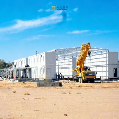 Rapid Deployment Flat Pack Container House Waterproof 18mm Portable Steel Buildings