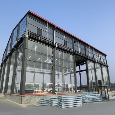 Minimizing Damage Light Steel Frame Building Weather Resistant 2 Bedroom Prefab House