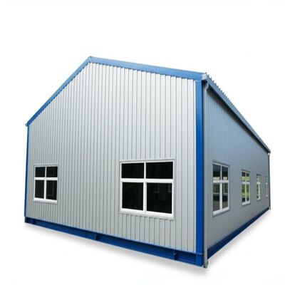 Q345B Q23B Light Gauge Steel Frame House ISO14001 20ft Container House