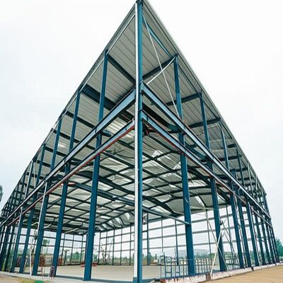 SS400 Cold Formed Steel Light Frame Construction Windproof S355  Lgs Frame Structure