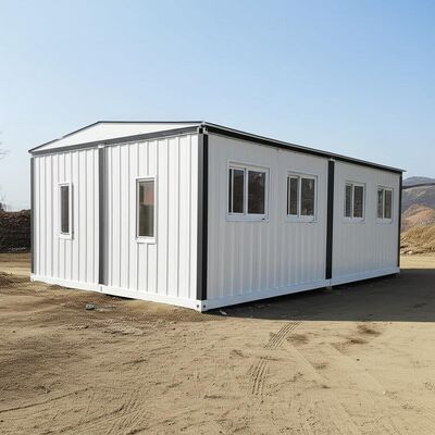 Rapid Deployment Flat Pack Container House Waterproof 18mm Portable Steel Buildings