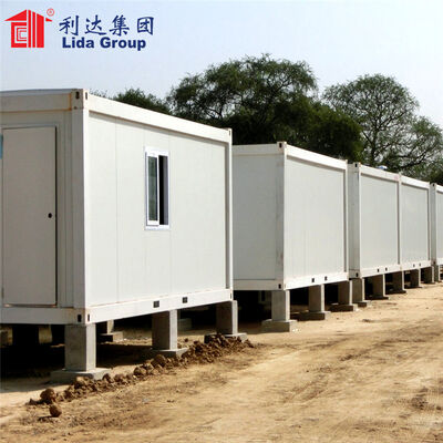 Dustproof Flat Pack Container House Customizable Site Office Flat Pack 5980mm