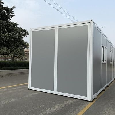 Comfortable Folding Container House Living Weather Resistant Storage Container Buildings
