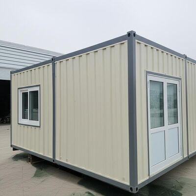 Comfortable Folding Container House Living Weather Resistant Storage Container Buildings