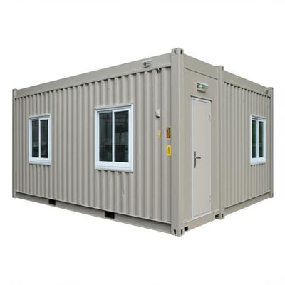 Weather Resistant Mobile Container House 20ft Oil Gas Field Office Mobile Prefabricated Houses