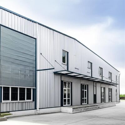 Soundproof  4000kg Heavy Steel Structure  Bridge Construction Prefab Metal Building Homes