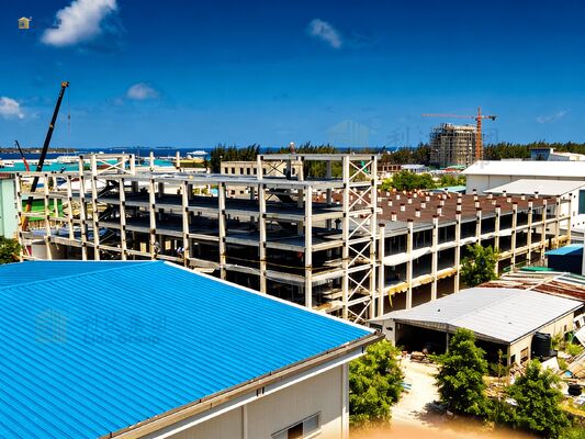 Fast Construction Earthquake Resistant Heat Insulated Steel Structure Warehouse and Light Steel Structure Building