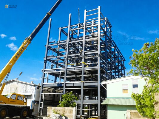 Estrutura Metálica Steel Structure Building Solução Durável Montagem Rápida