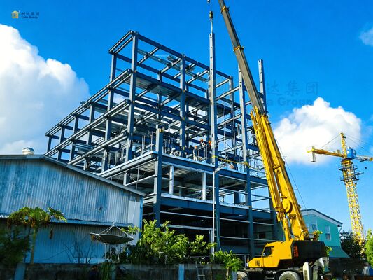 Custom Engineered Steel Structure Building Solution For Commercial And Factory Use