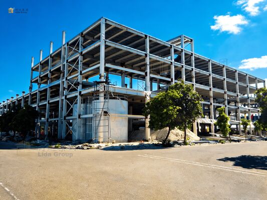 Cold Formed Heavy Steel Structure ISO9001 Residential Heavy Steel Structure