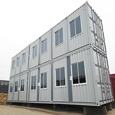 Waterproof Shockproof Mobile Container House Worker Dormitory Prefab Steel Structure Building
