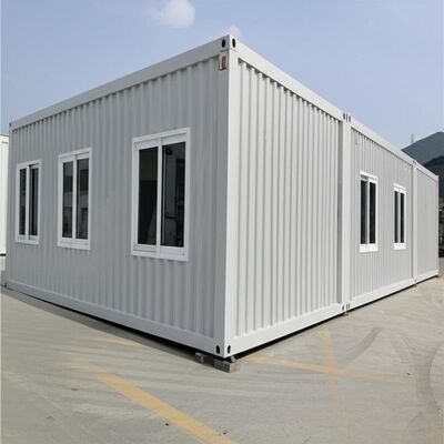 Heavy Duty Prefab Camping Cabin Anti Corrosion Prefabricated Container Homes ODM