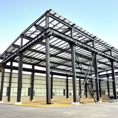 Cold Formed Heavy Steel Structure ISO9001 Residential Heavy Steel Structure