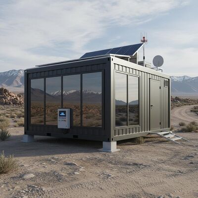 Office Mobile Container House Anti Rust Remote Operation Construction Container House