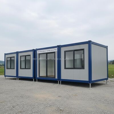 5.56m 6.23m 8.28m Prefabricated K House Portable Home Container Sound Insulated