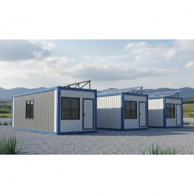 5.56m 6.23m 8.28m Prefabricated K House Portable Home Container Sound Insulated