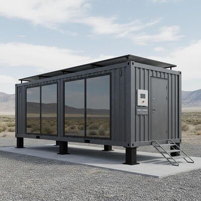 Office Mobile Container House Anti Rust Remote Operation Construction Container House