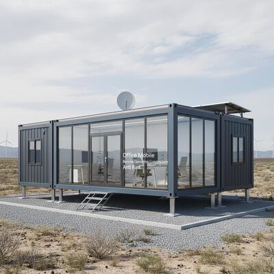 Office Mobile Container House Anti Rust Remote Operation Construction Container House
