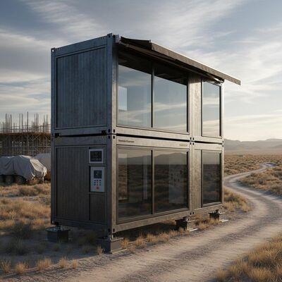 Office Mobile Container House Anti Rust Remote Operation Construction Container House