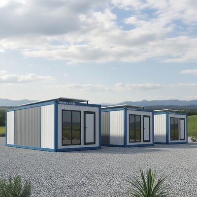 5.56m 6.23m 8.28m Prefabricated K House Portable Home Container Sound Insulated