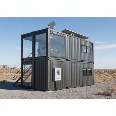 Office Mobile Container House Anti Rust Remote Operation Construction Container House