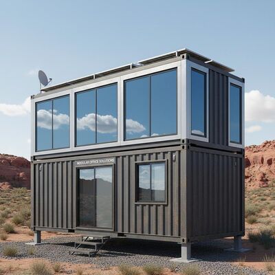 Office Mobile Container House Anti Rust Remote Operation Construction Container House